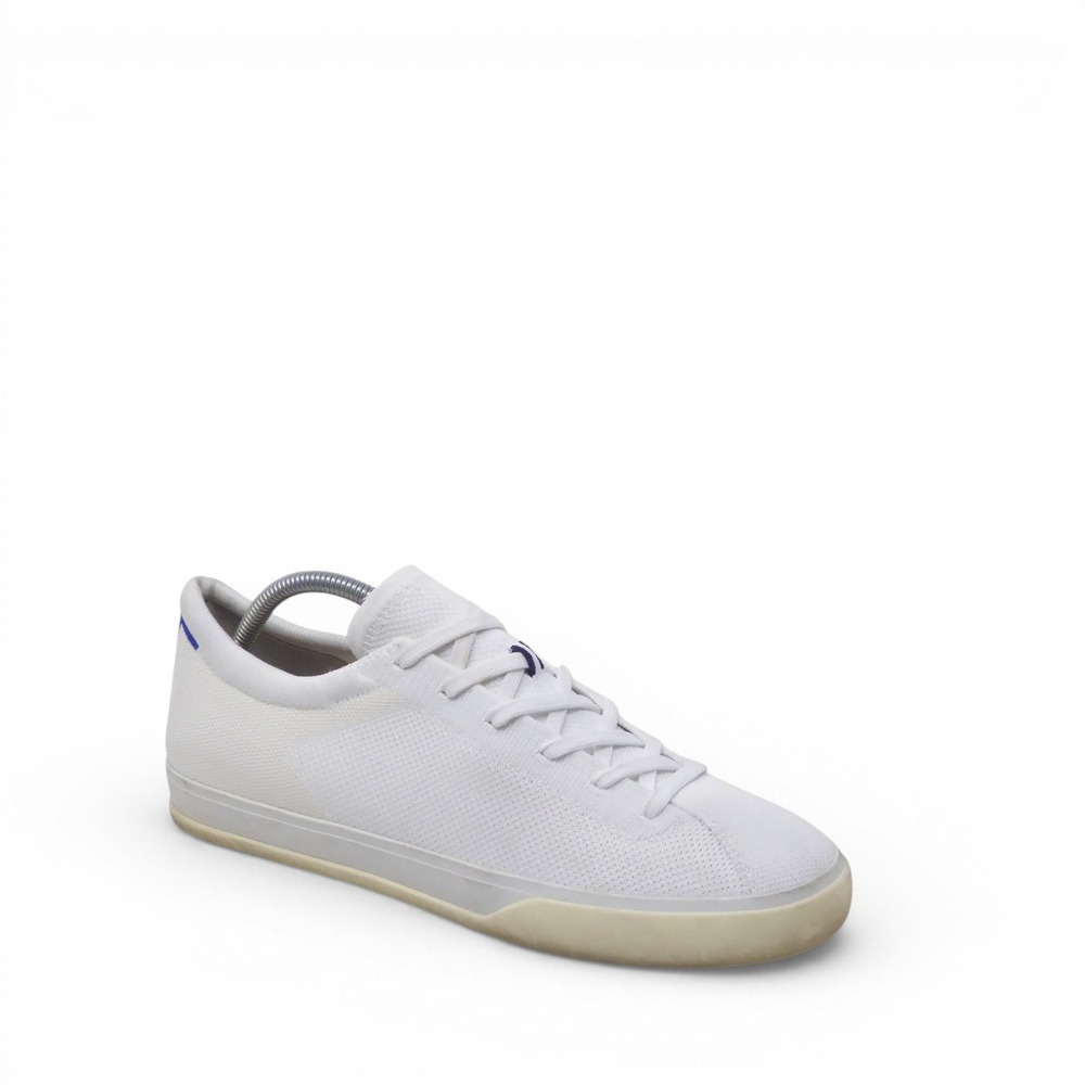 Rothy's Women The Lace Up Sneaker White Knit Comfort Casual Size 11
